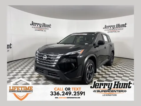 Black 2025 Nissan Rogue SV for sale in Lexington, NC