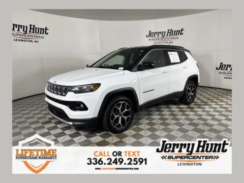 White 2025 Jeep Compass Limited for sale in Lexington, NC