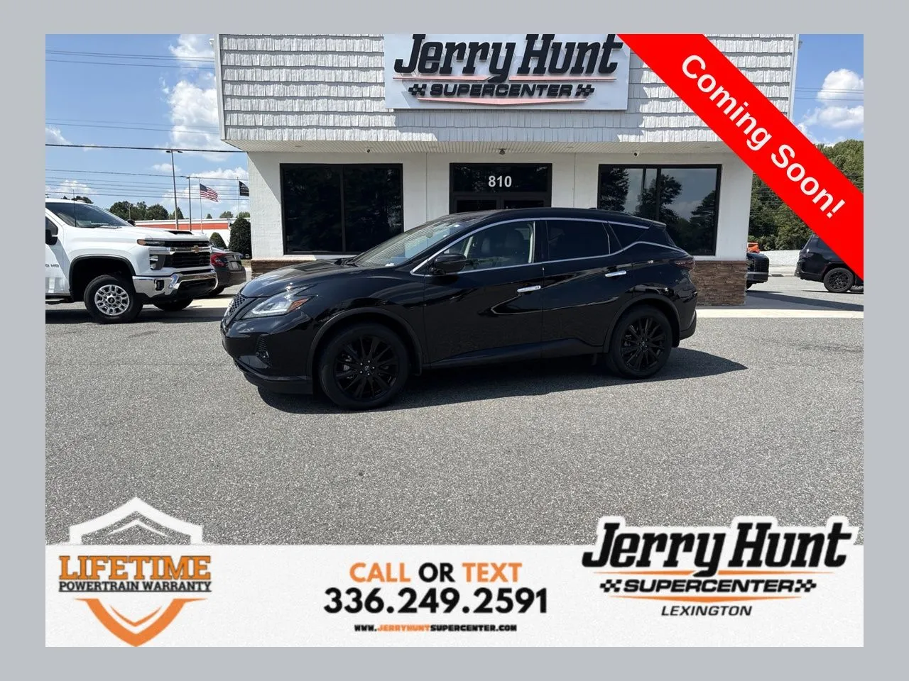 Black 2024 Nissan Murano SV for sale in Lexington, NC