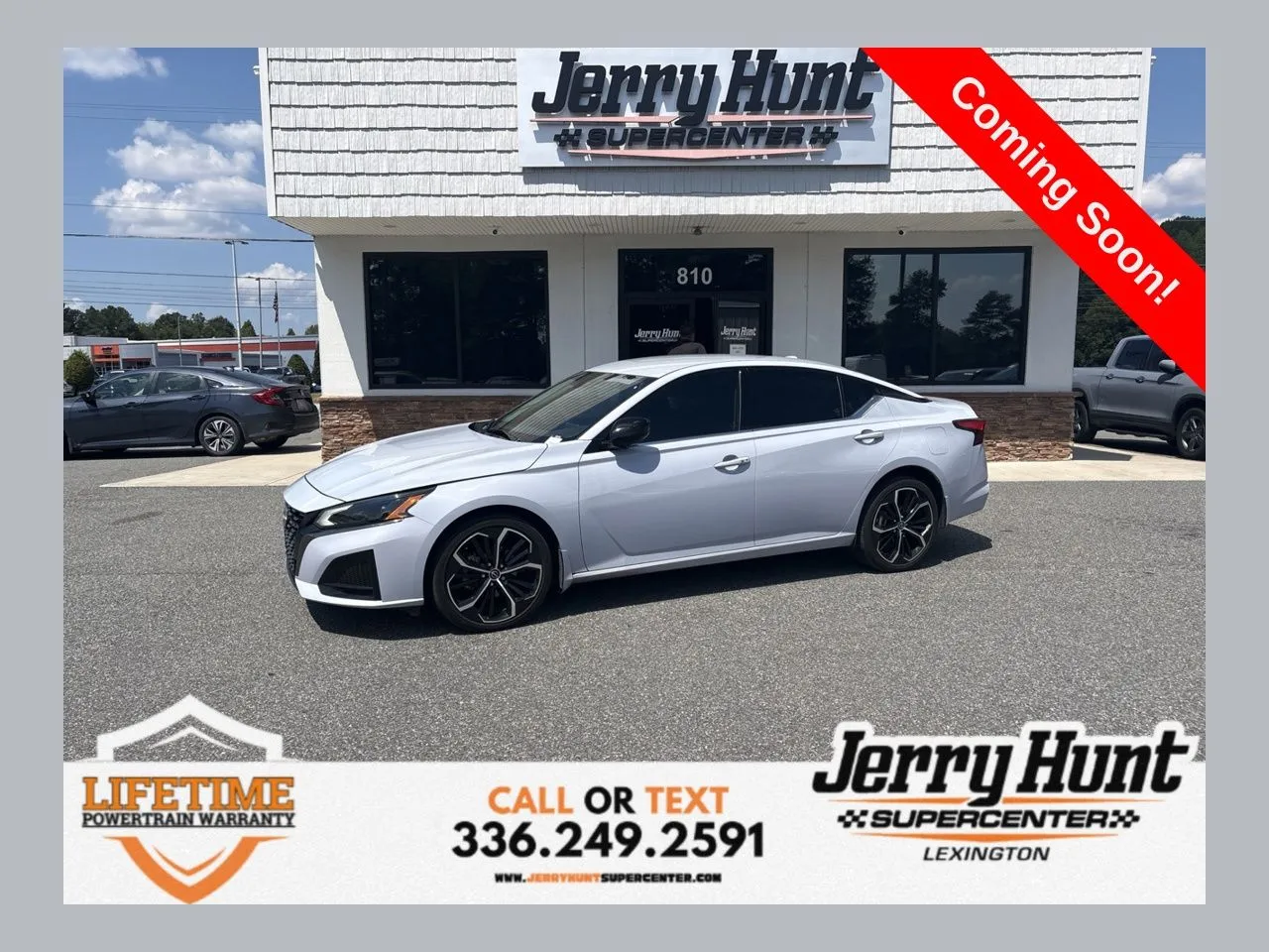 White 2024 Nissan Altima 2.5 SR for sale in Lexington, NC