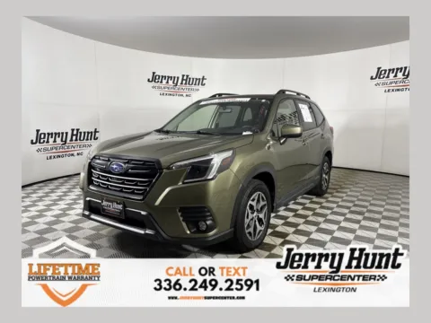 Green 2024 Subaru Forester Premium for sale in Lexington, NC