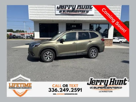 Green 2024 Subaru Forester Premium for sale in Lexington, NC