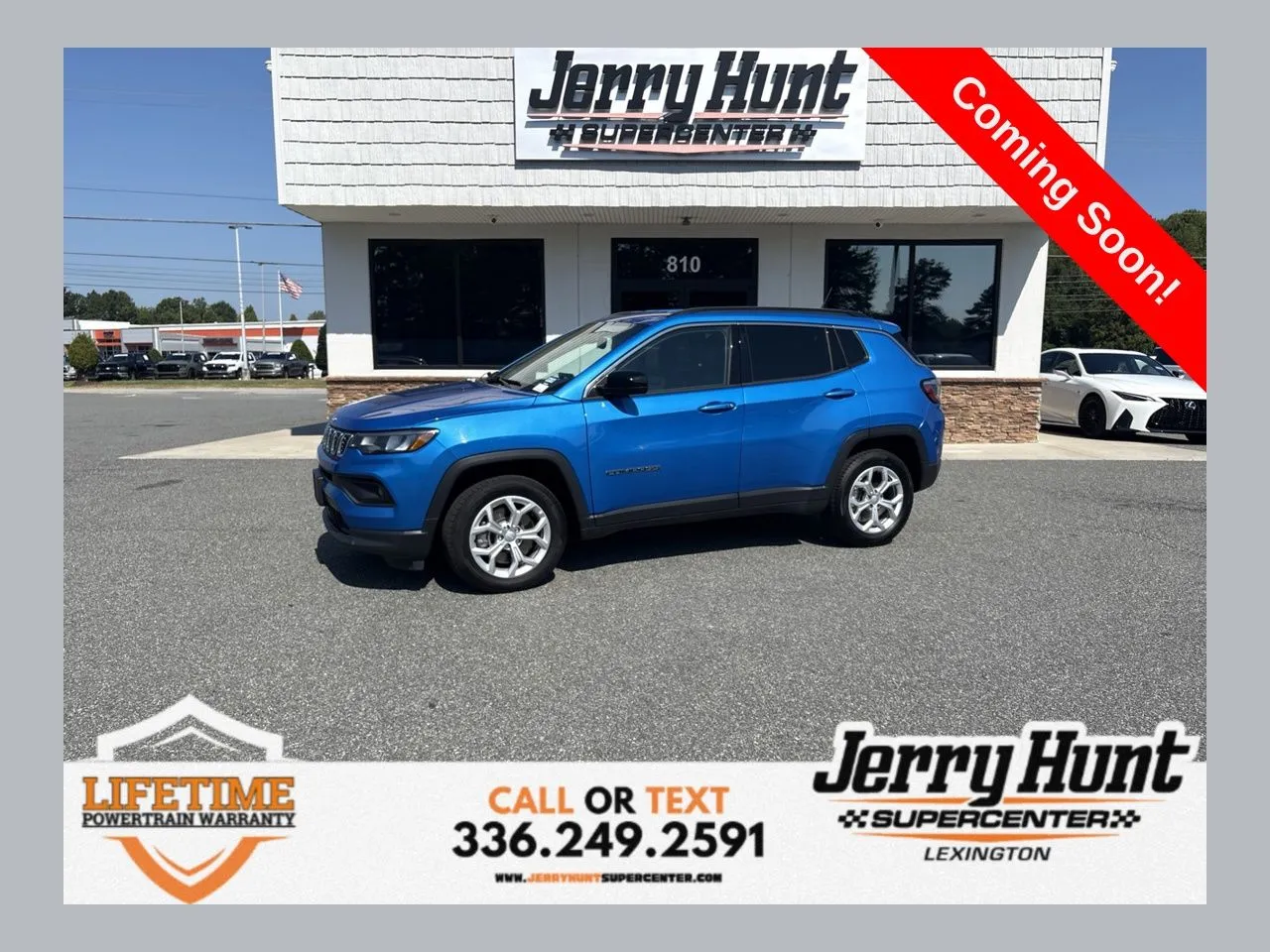 Blue 2024 Jeep Compass Latitude for sale in Lexington, NC