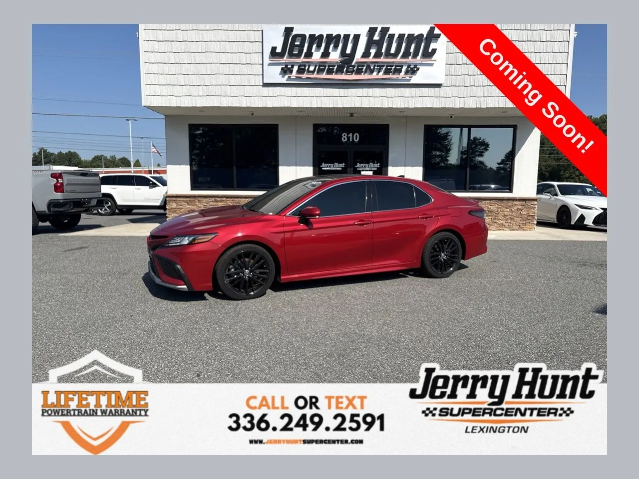 Red 2023 Toyota Camry XSE for sale in Lexington, NC