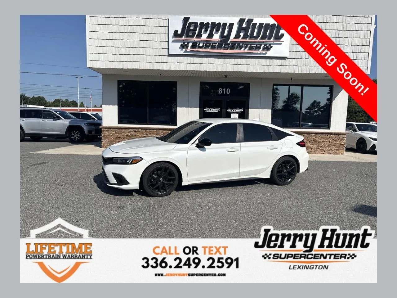 White 2023 Honda Civic Sport for sale in Lexington, NC