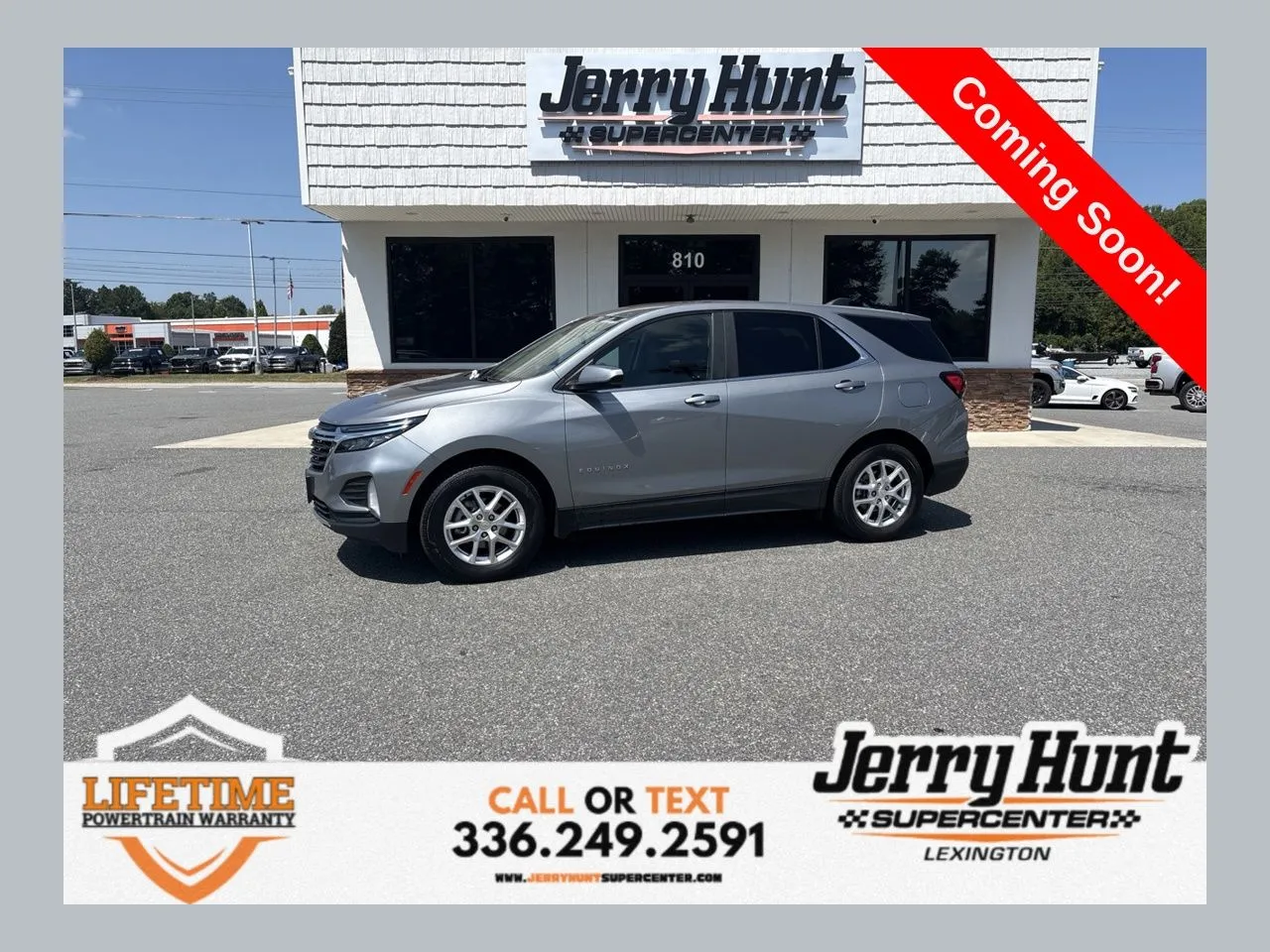 Gray 2024 Chevrolet Equinox LT for sale in Lexington, NC