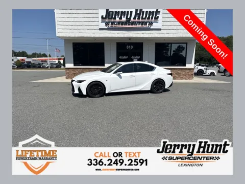White 2023 Lexus IS 350 F SPORT for sale in Lexington, NC