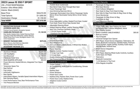 More photos of 2023 Lexus IS 350 F SPORT at Jerry Hunt Supercenter - Lexington, NC