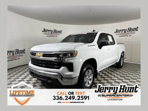 White 2024 Chevrolet Silverado 1500 LT for sale in Lexington, NC