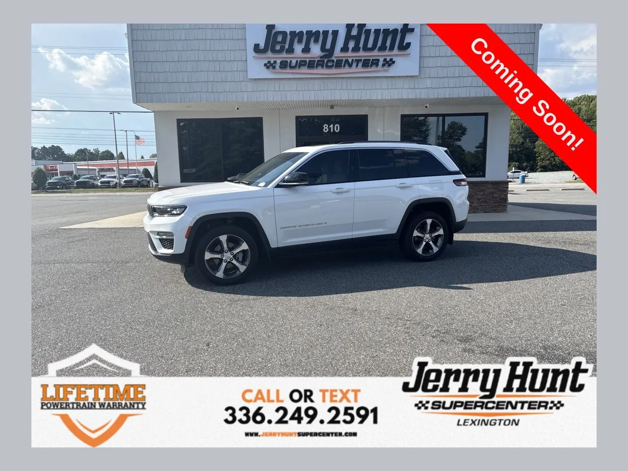 White 2023 Jeep Grand Cherokee Limited for sale in Lexington, NC