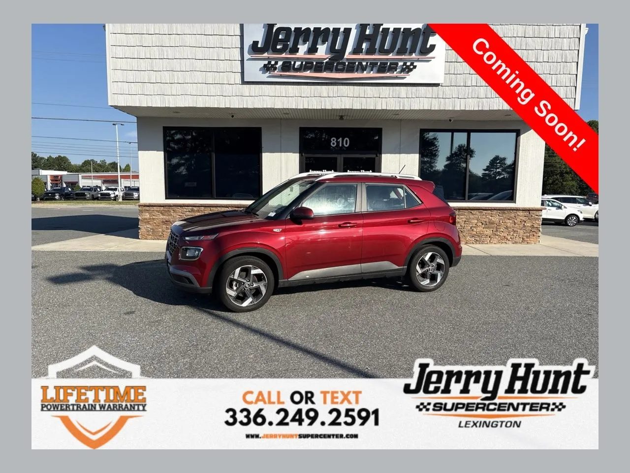 Red 2024 Hyundai Venue SEL for sale in Lexington, NC