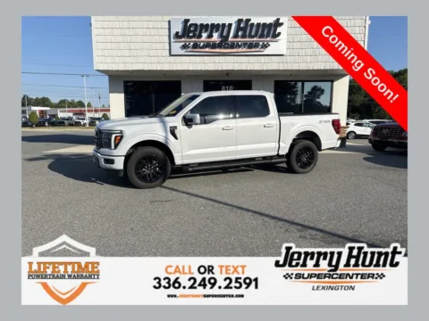 White 2025 Ford F-150 Lariat for sale in Lexington, NC