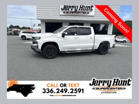 White 2019 Chevrolet Silverado 1500 LT for sale in Lexington, NC