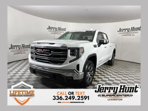 White 2025 GMC Sierra 1500 SLT for sale in Lexington, NC