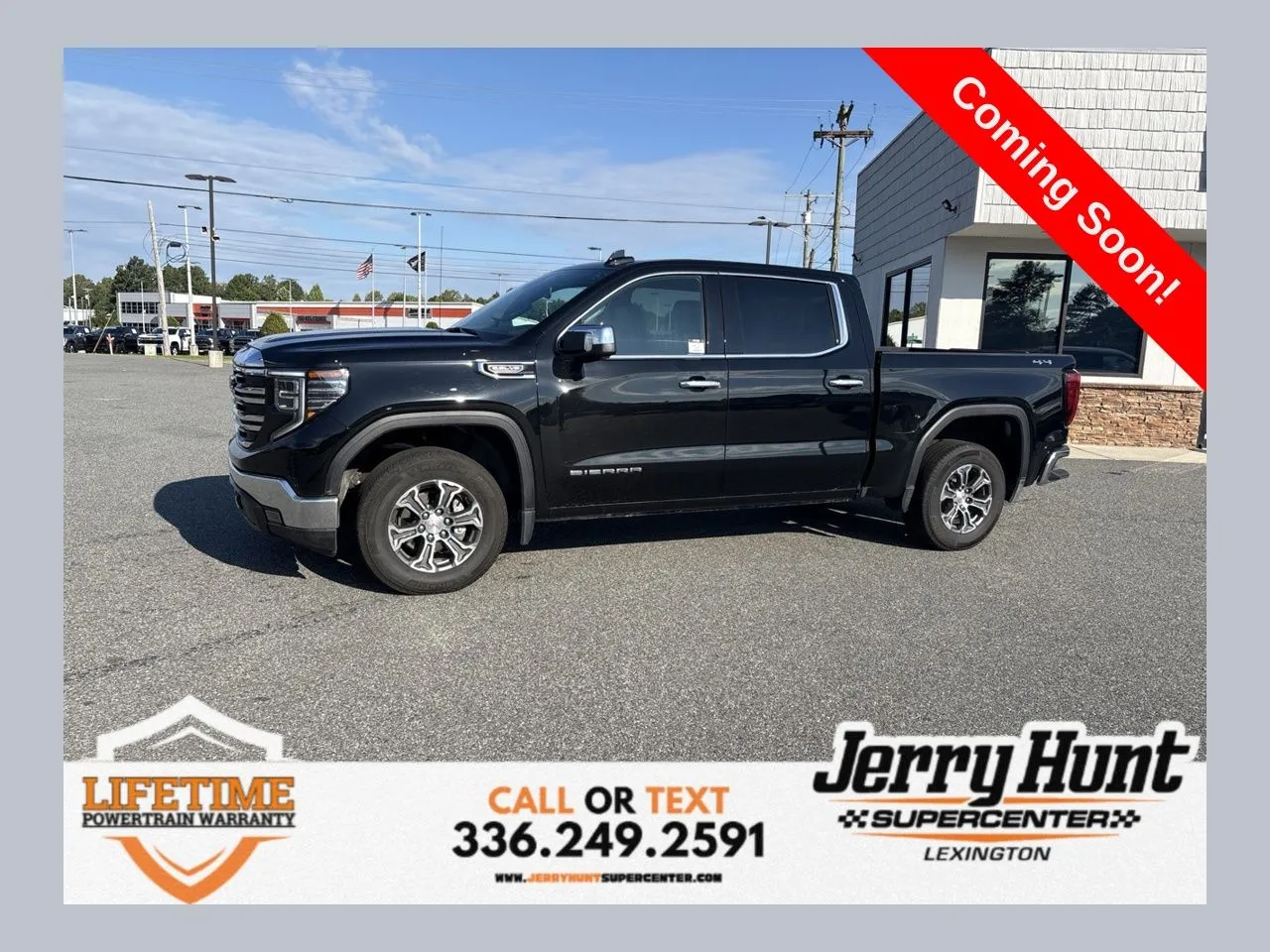 Black 2026 GMC Sierra 1500 SLT for sale in Lexington, NC