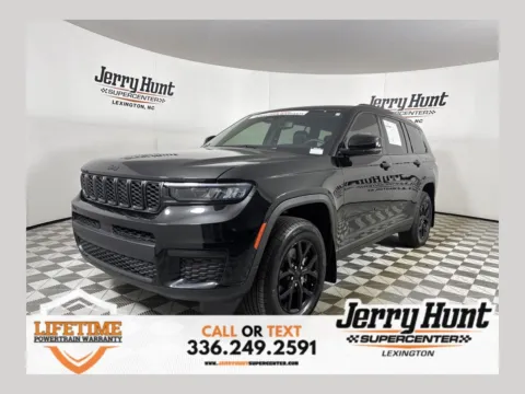 Black 2024 Jeep Grand Cherokee L Altitude for sale in Lexington, NC