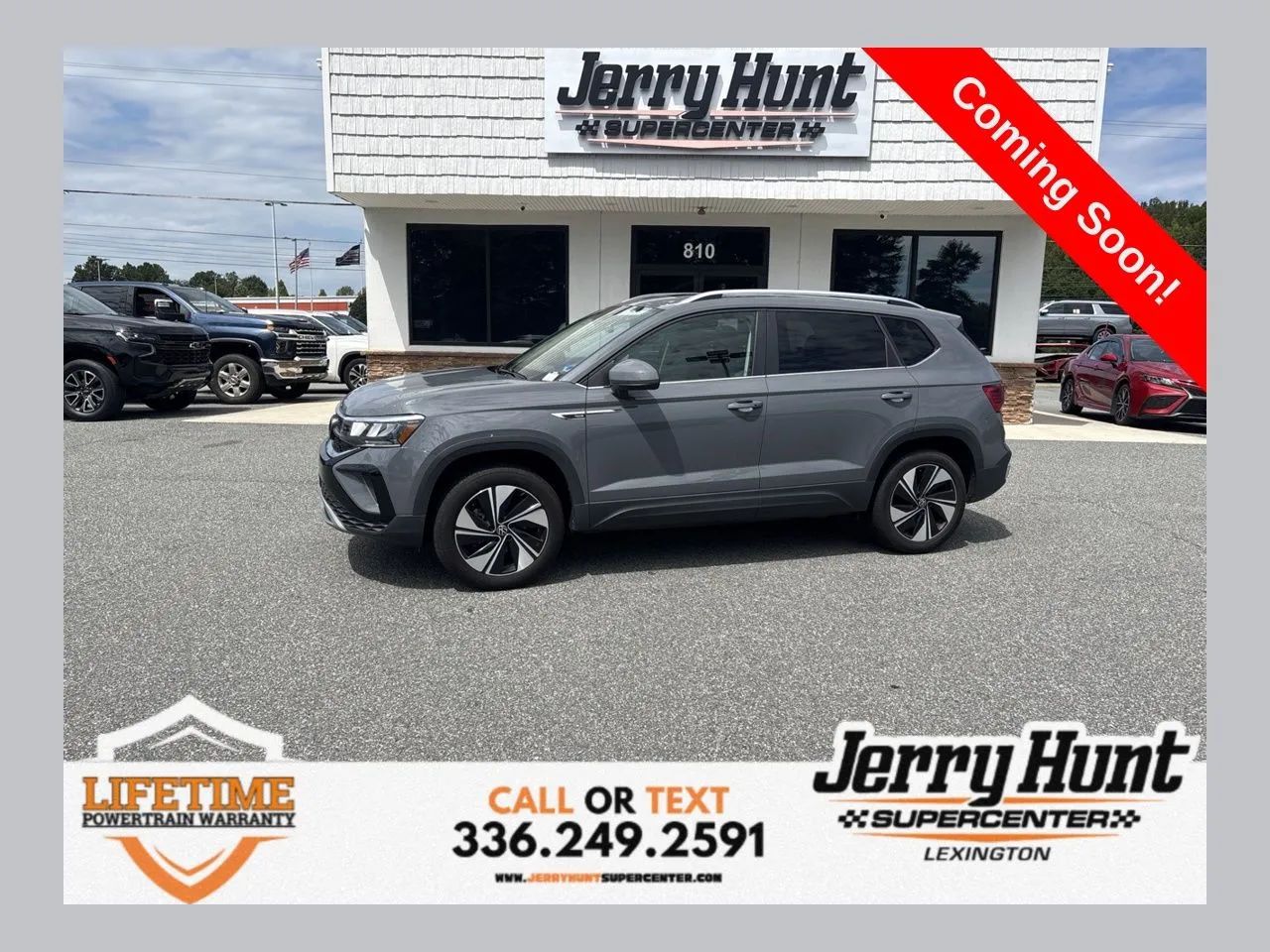 Gray 2024 Volkswagen Taos 1.5T SE for sale in Lexington, NC