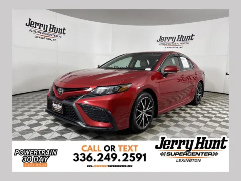 Red 2021 Toyota Camry SE for sale in Lexington, NC