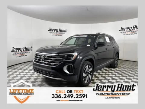 Black 2025 Volkswagen Atlas 2.0T SEL for sale in Lexington, NC