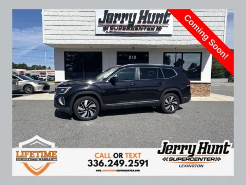 Black 2025 Volkswagen Atlas 2.0T SEL for sale in Lexington, NC