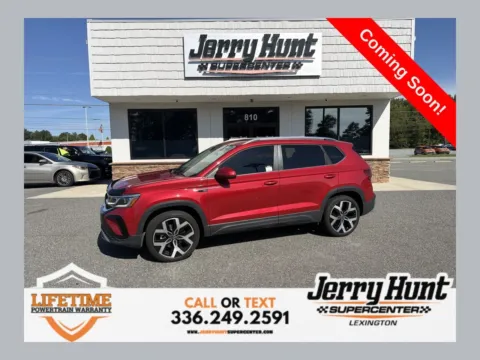 Red 2023 Volkswagen Taos 1.5T SEL for sale in Lexington, NC