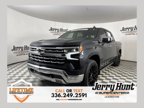 Gray 2023 Chevrolet Silverado 1500 LTZ for sale in Lexington, NC