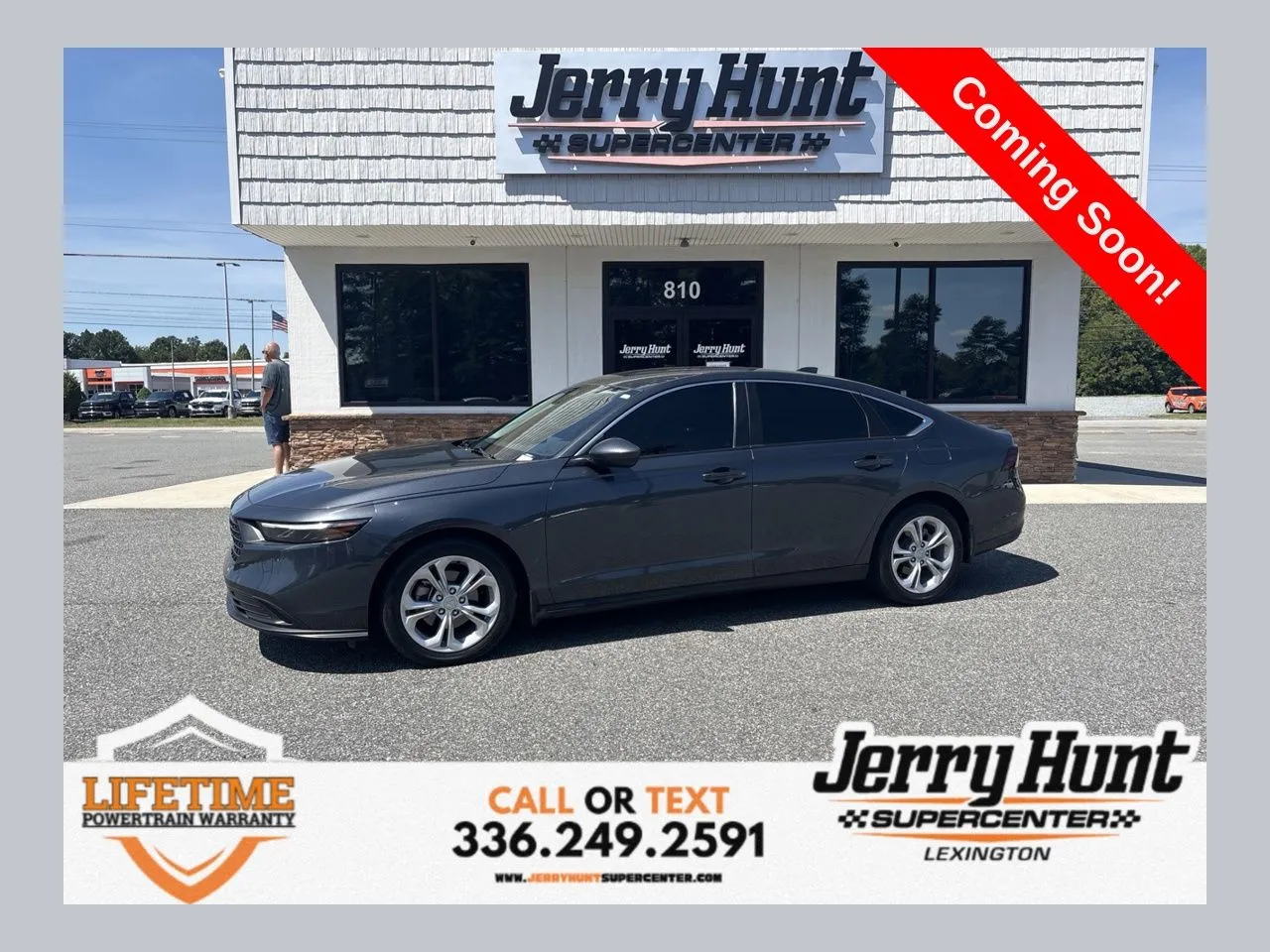 Gray 2024 Honda Accord LX for sale in Lexington, NC