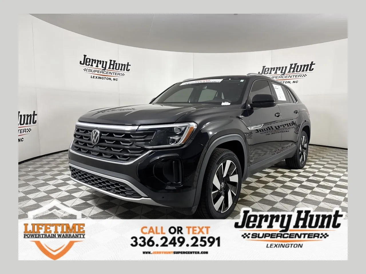 Black 2024 Volkswagen Atlas Cross Sport 2.0T SE w/Technology for sale in Lexington, NC