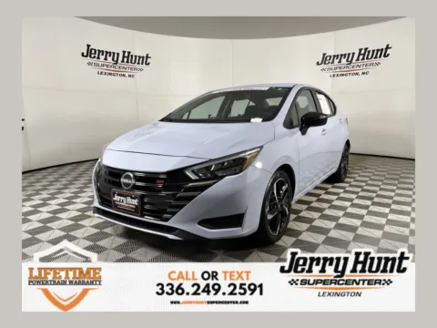 White 2024 Nissan Versa 1.6 SR for sale in Lexington, NC