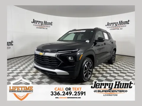 Black 2025 Chevrolet TrailBlazer LT for sale in Lexington, NC