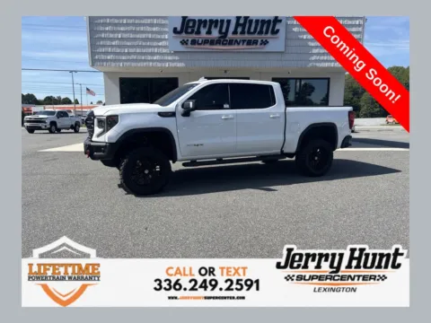 White 2024 GMC Sierra 1500 AT4X for sale in Lexington, NC
