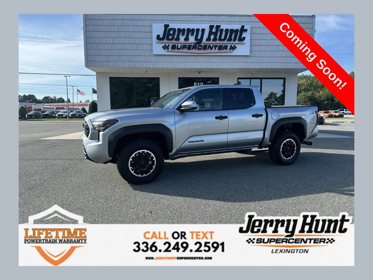 Silver 2026 Toyota Tacoma TRD Off-Road for sale in Lexington, NC