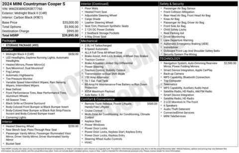More photos of 2024 MINI Cooper S Countryman Iconic at Jerry Hunt Supercenter - Lexington, NC