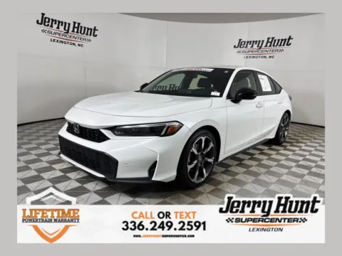 White 2025 Honda Civic Hybrid Sport Touring for sale in Lexington, NC