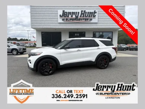 White 2022 Ford Explorer ST for sale in Lexington, NC