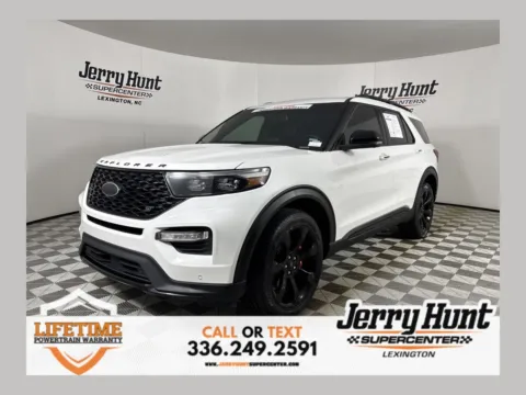 White 2022 Ford Explorer ST for sale in Lexington, NC