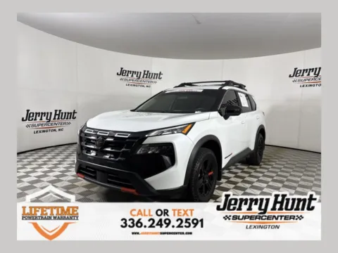 White 2026 Nissan Rogue Rock Creek for sale in Lexington, NC