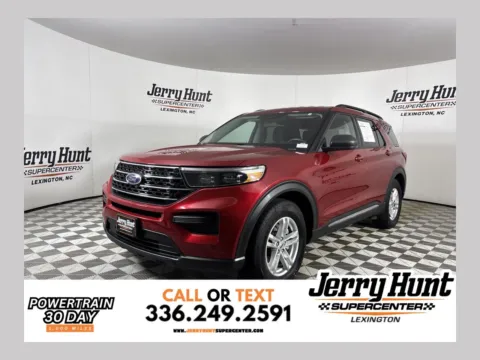 Red 2021 Ford Explorer XLT for sale in Lexington, NC