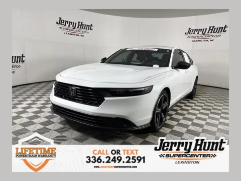 White 2024 Honda Accord Hybrid Sport for sale in Lexington, NC
