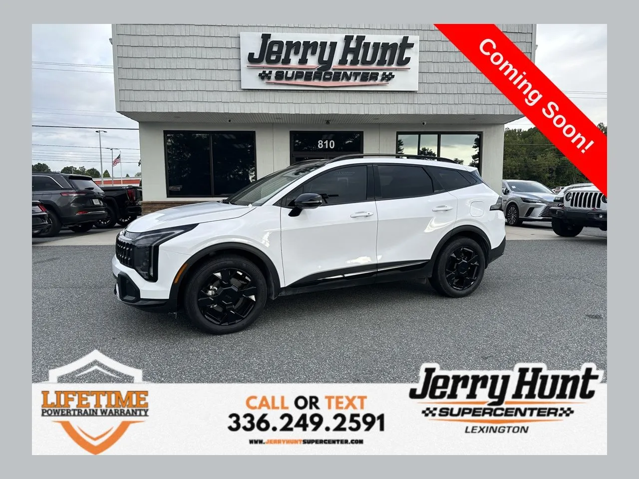 White 2026 Kia Sportage X-Line for sale in Lexington, NC