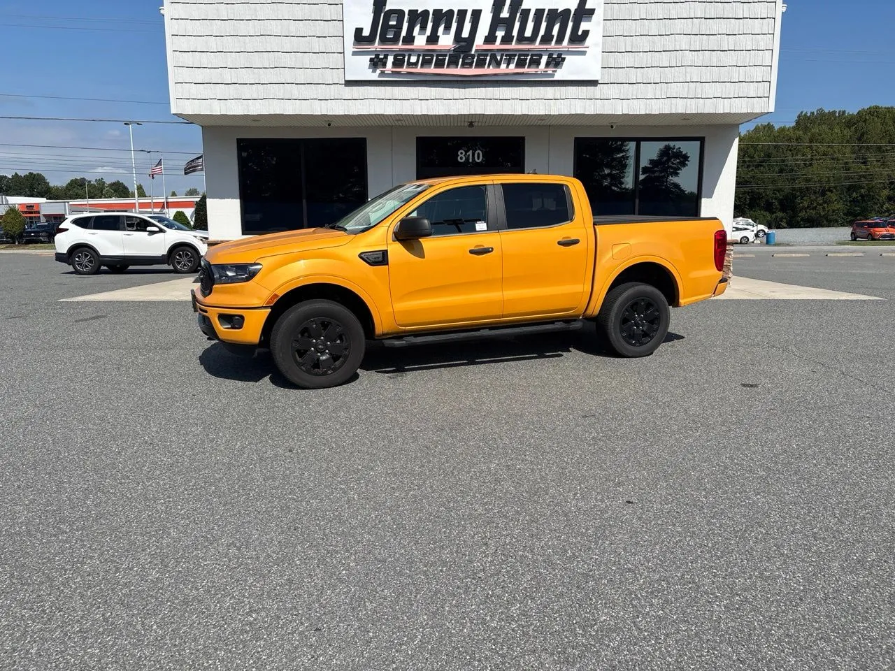 Orange 2021 Ford Ranger XLT for sale in Lexington, NC