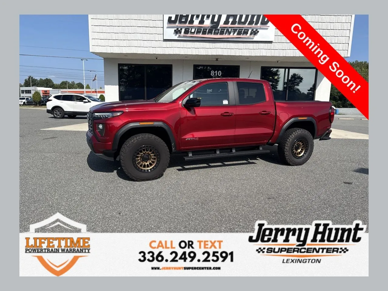 Red 2024 GMC Canyon AT4 for sale in Lexington, NC