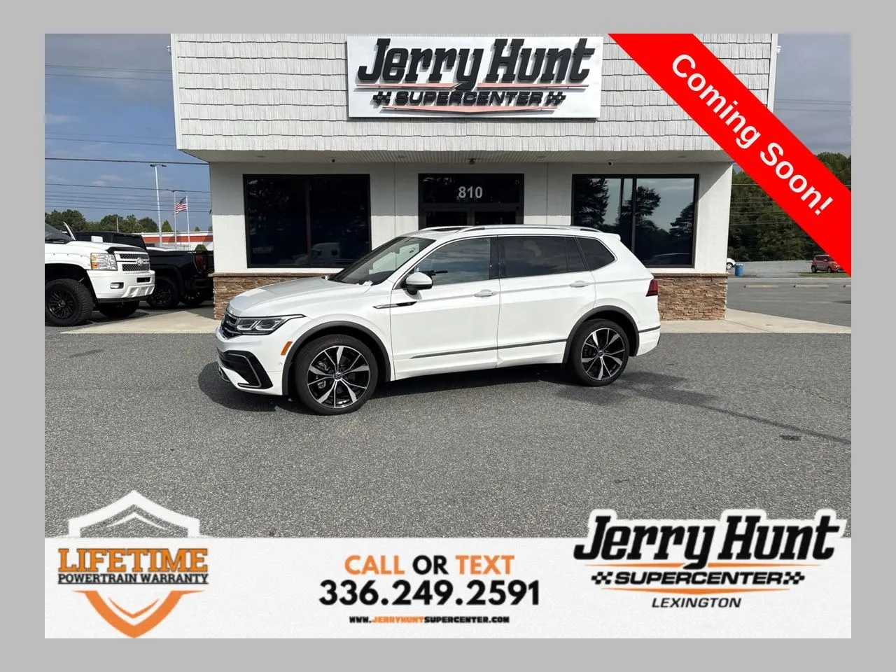 White 2024 Volkswagen Tiguan 2.0T SEL R-Line for sale in Lexington, NC