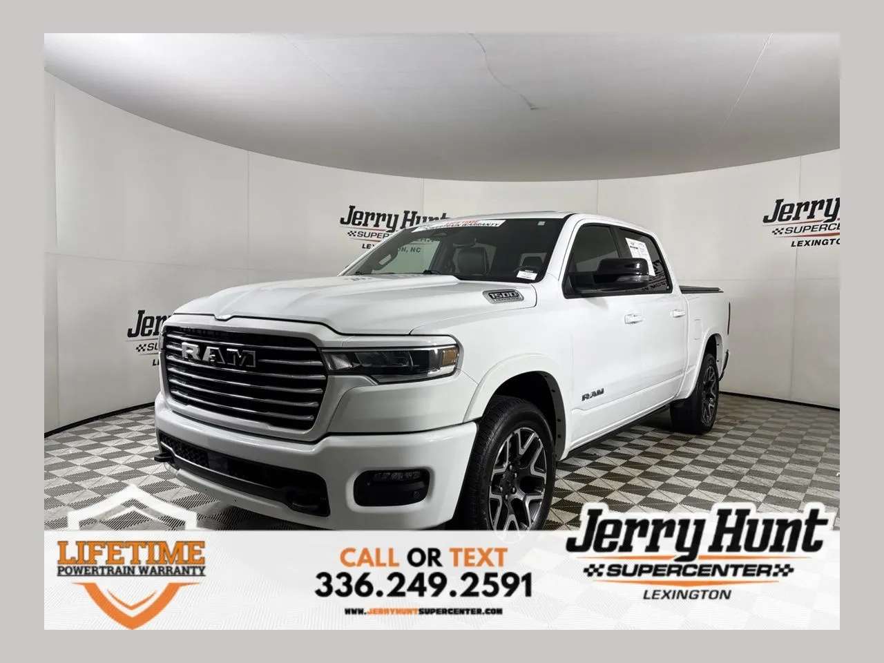 White 2026 Ram 1500 Laramie for sale in Lexington, NC