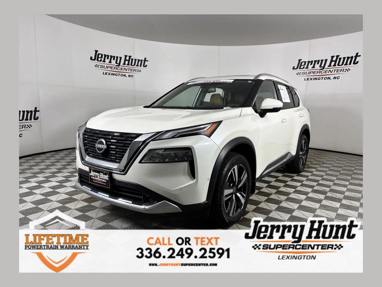 White 2023 Nissan Rogue Platinum for sale in Lexington, NC