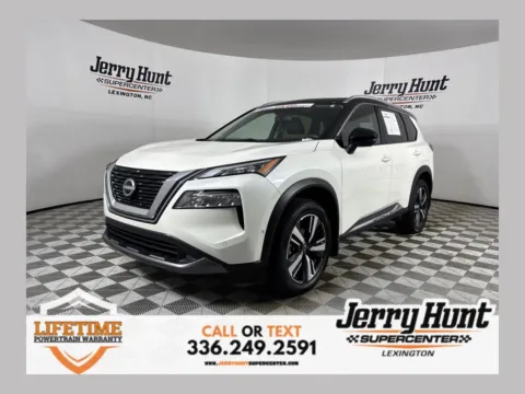 White 2023 Nissan Rogue SL for sale in Lexington, NC