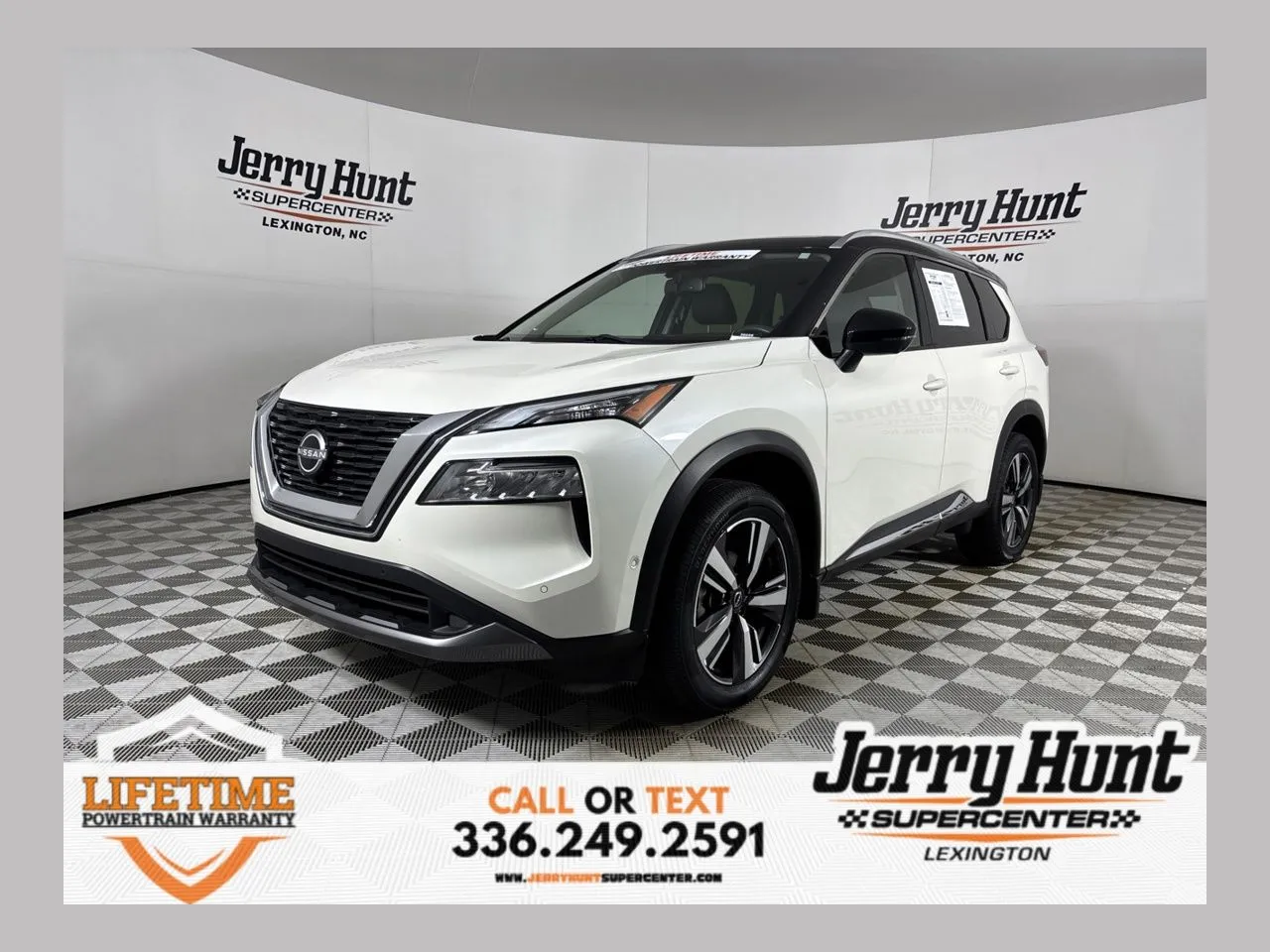 White 2023 Nissan Rogue SL for sale in Lexington, NC
