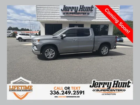 Gray 2023 Chevrolet Silverado 1500 LTZ for sale in Lexington, NC
