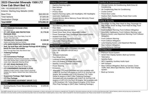 More photos of 2023 Chevrolet Silverado 1500 LTZ at Jerry Hunt Supercenter - Lexington, NC