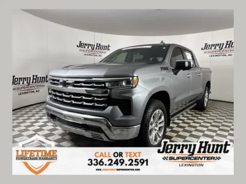 Gray 2023 Chevrolet Silverado 1500 LTZ for sale in Lexington, NC